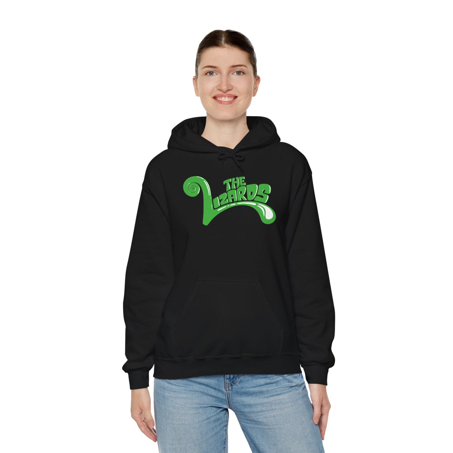Unisex Heavy Blend™ Hooded Sweatshirt - Lizards OG Smooth Logo