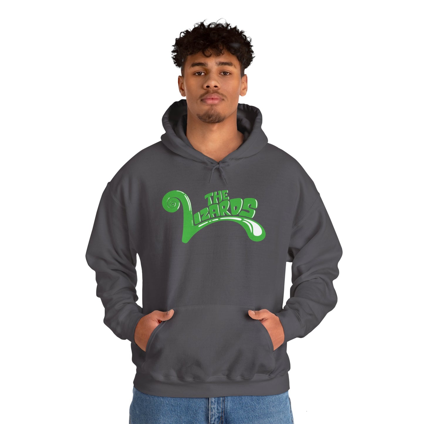 Unisex Heavy Blend™ Hooded Sweatshirt - Lizards OG Smooth Logo