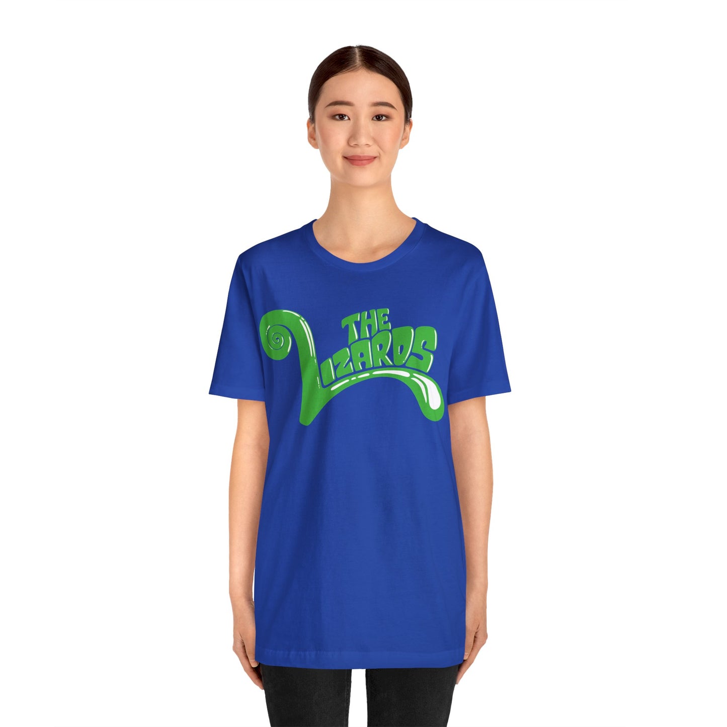 Unisex Jersey Short Sleeve Tee - Lizards OG Smooth Logo