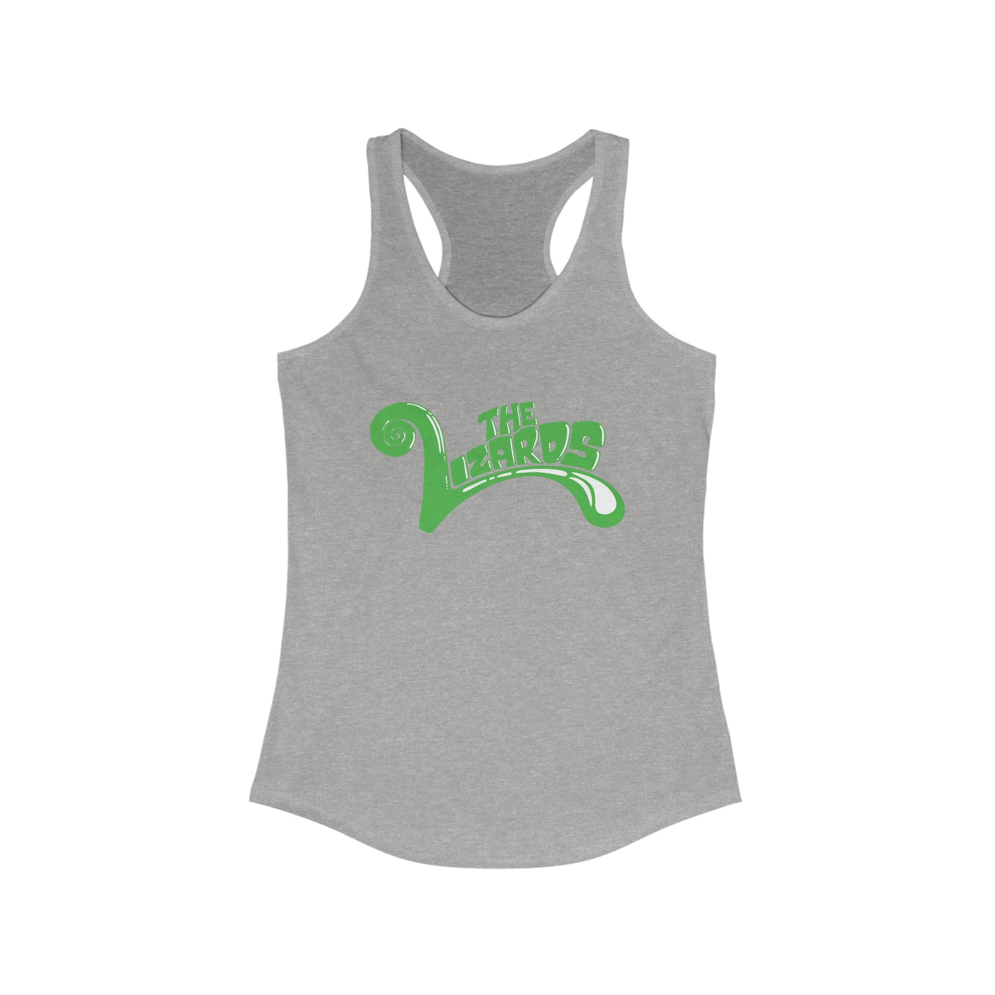 Women's Ideal Racerback Tank - Lizards OG Smooth Logo