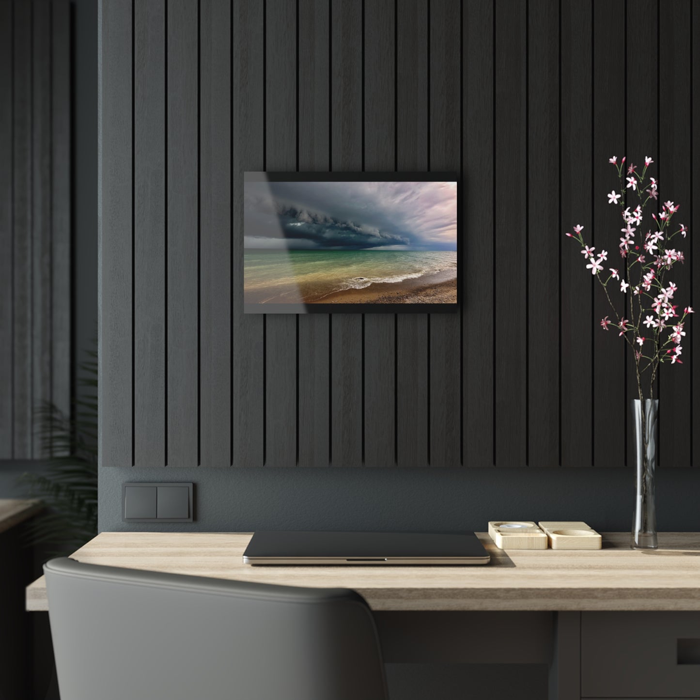 Lake Huron Storm Cloud June 2024 - Acrylic Prints