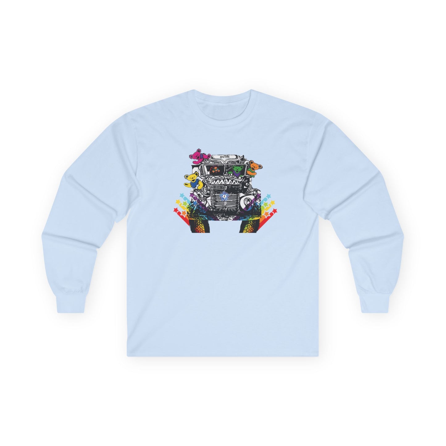 Get on the gnuBUS (full color) - Ultra Cotton Long Sleeve Tee