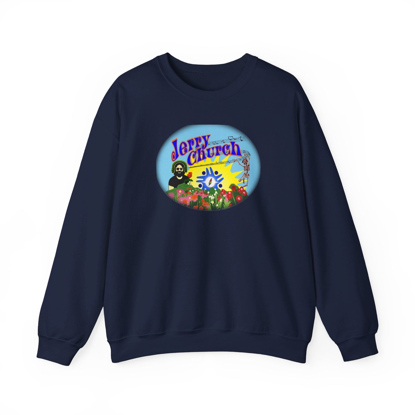 Jerry Church - Unisex Heavy Blend™ Crewneck Sweatshirt