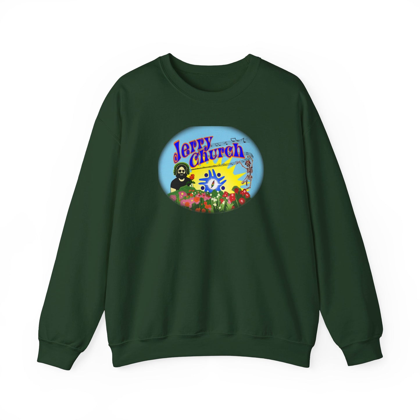 Jerry Church - Unisex Heavy Blend™ Crewneck Sweatshirt