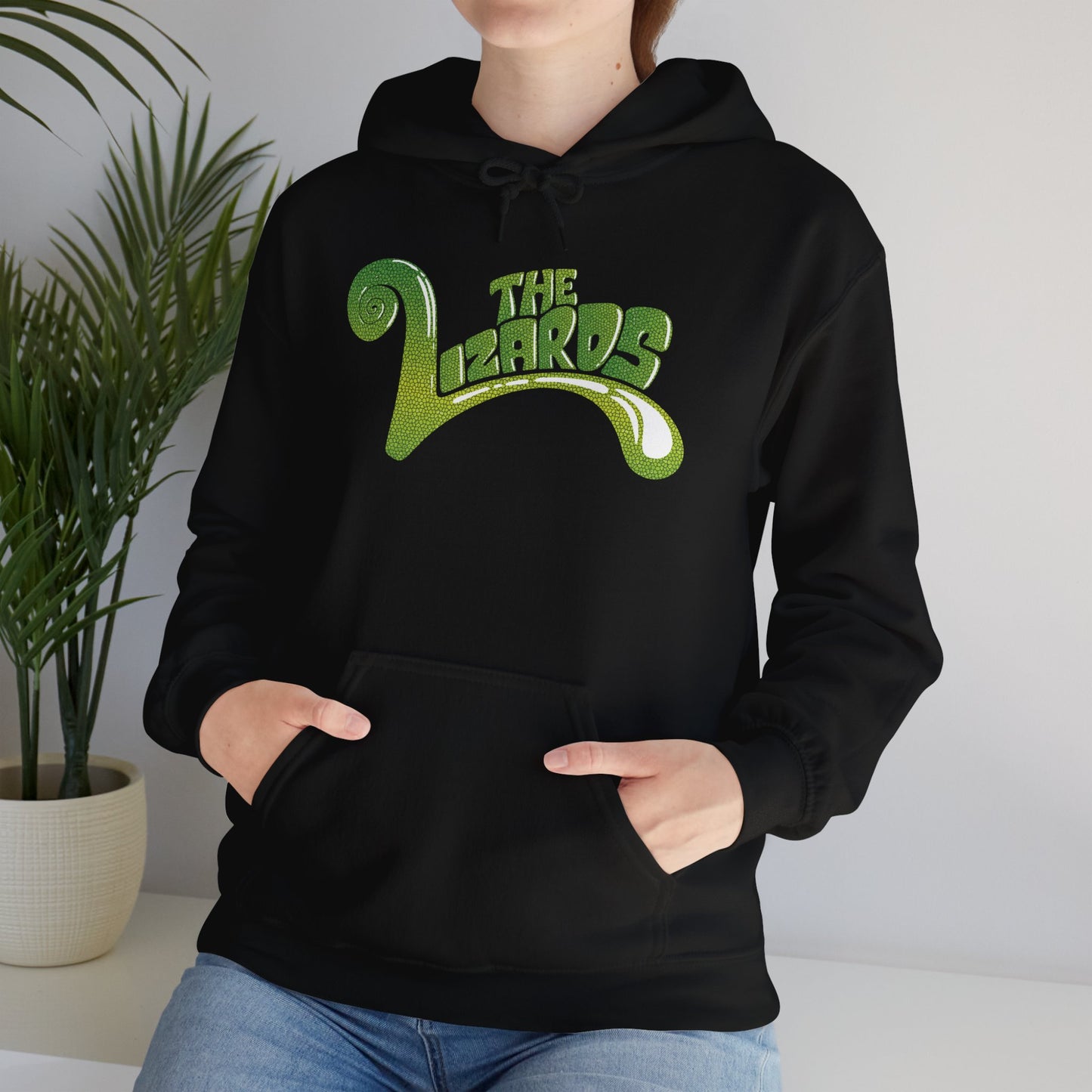 Unisex Heavy Blend™ Hooded Sweatshirt - Lizards OG Scales Logo