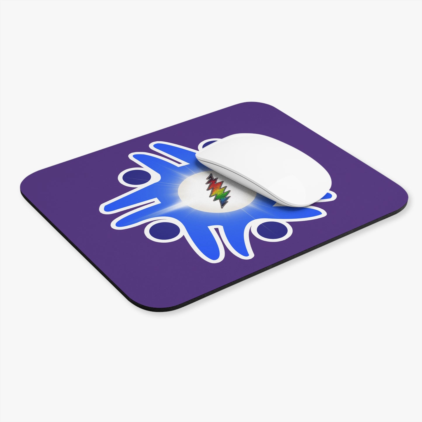 nognuisagoodgnu Purple Mouse Pad (Rectangle)