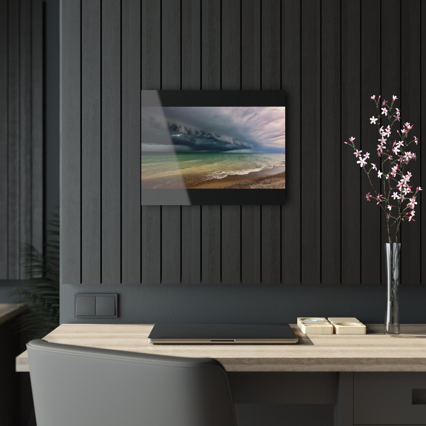 Lake Huron Storm Cloud June 2024 - Acrylic Prints