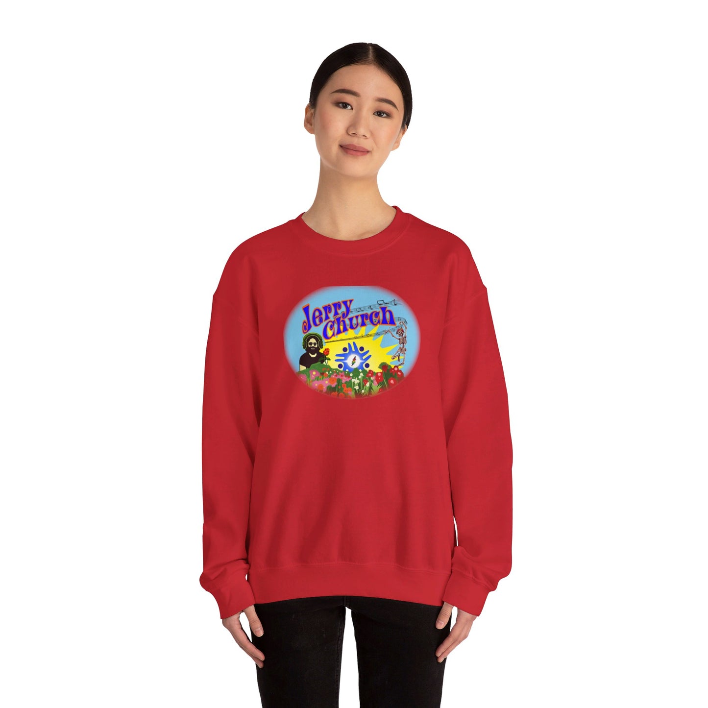 Jerry Church - Unisex Heavy Blend™ Crewneck Sweatshirt