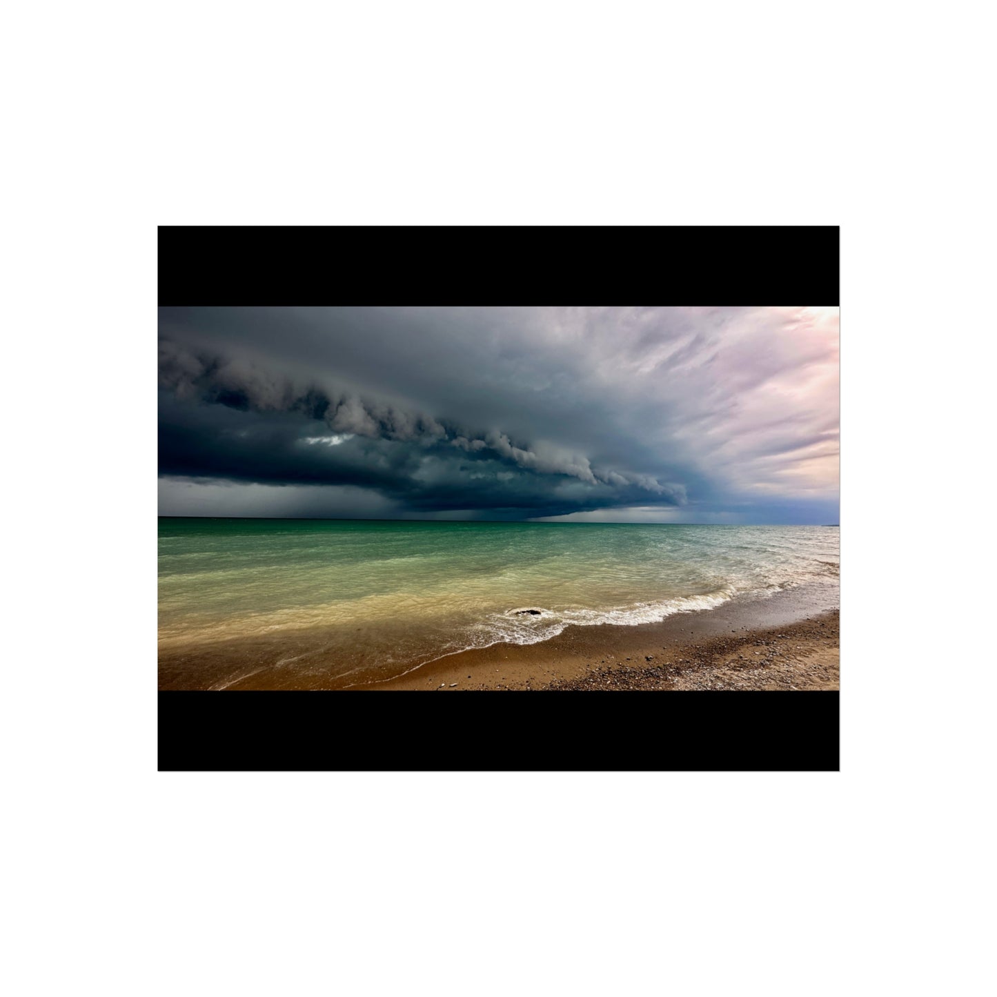 Lake Huron Storm Cloud June 2024 - Fine Art Posters