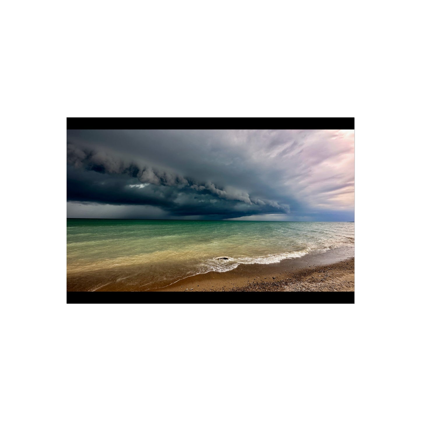 Lake Huron Storm Cloud June 2024 - Fine Art Posters