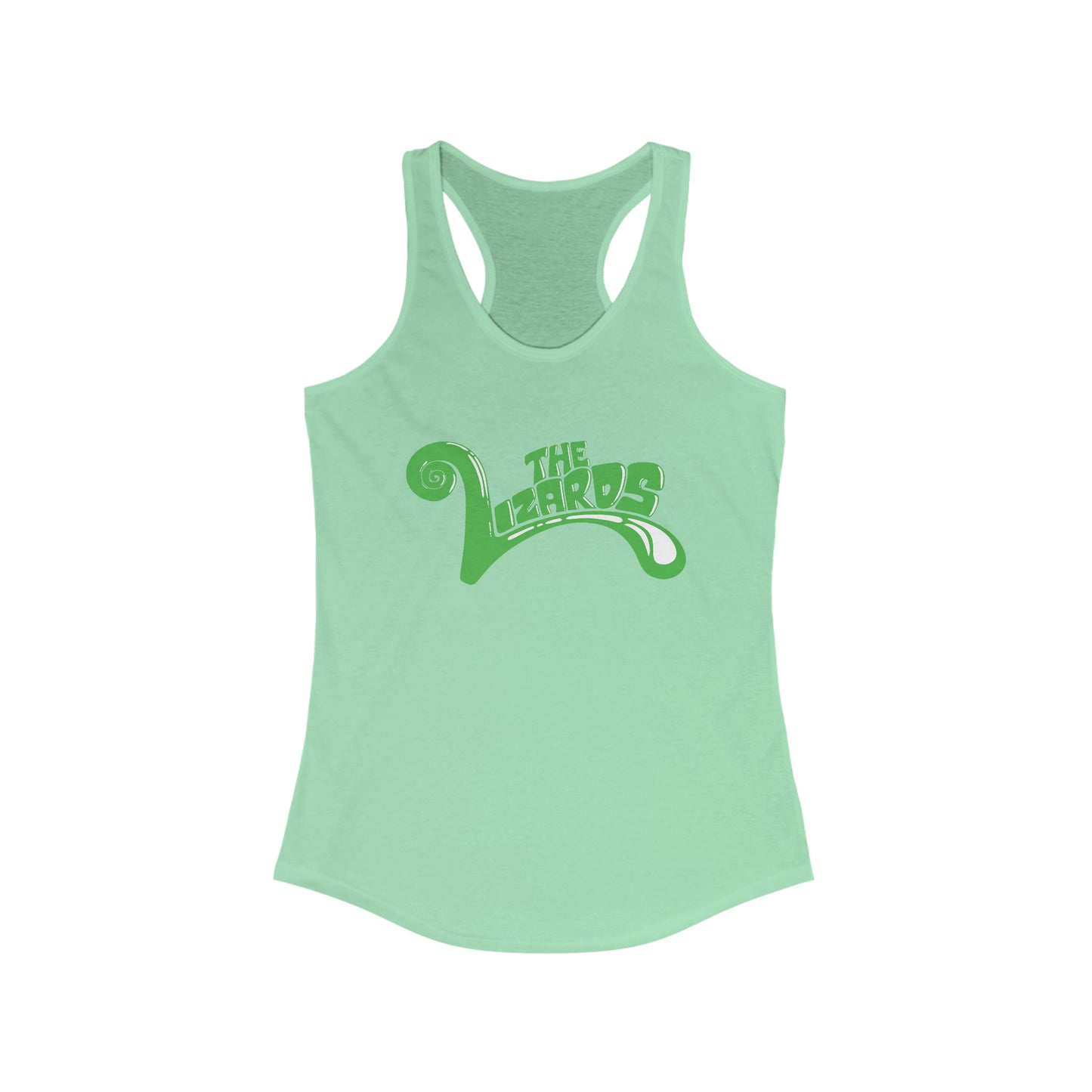 Women's Ideal Racerback Tank - Lizards OG Smooth Logo