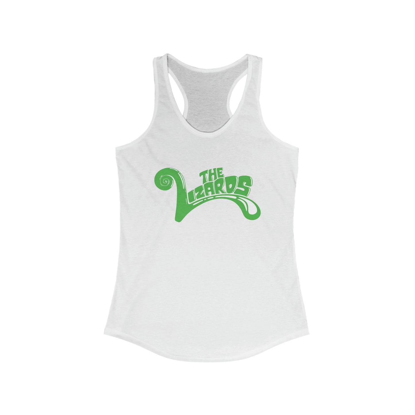 Women's Ideal Racerback Tank - Lizards OG Smooth Logo