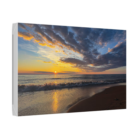 Lake Huron Sunset 2024 - Classic Stretched Canvas