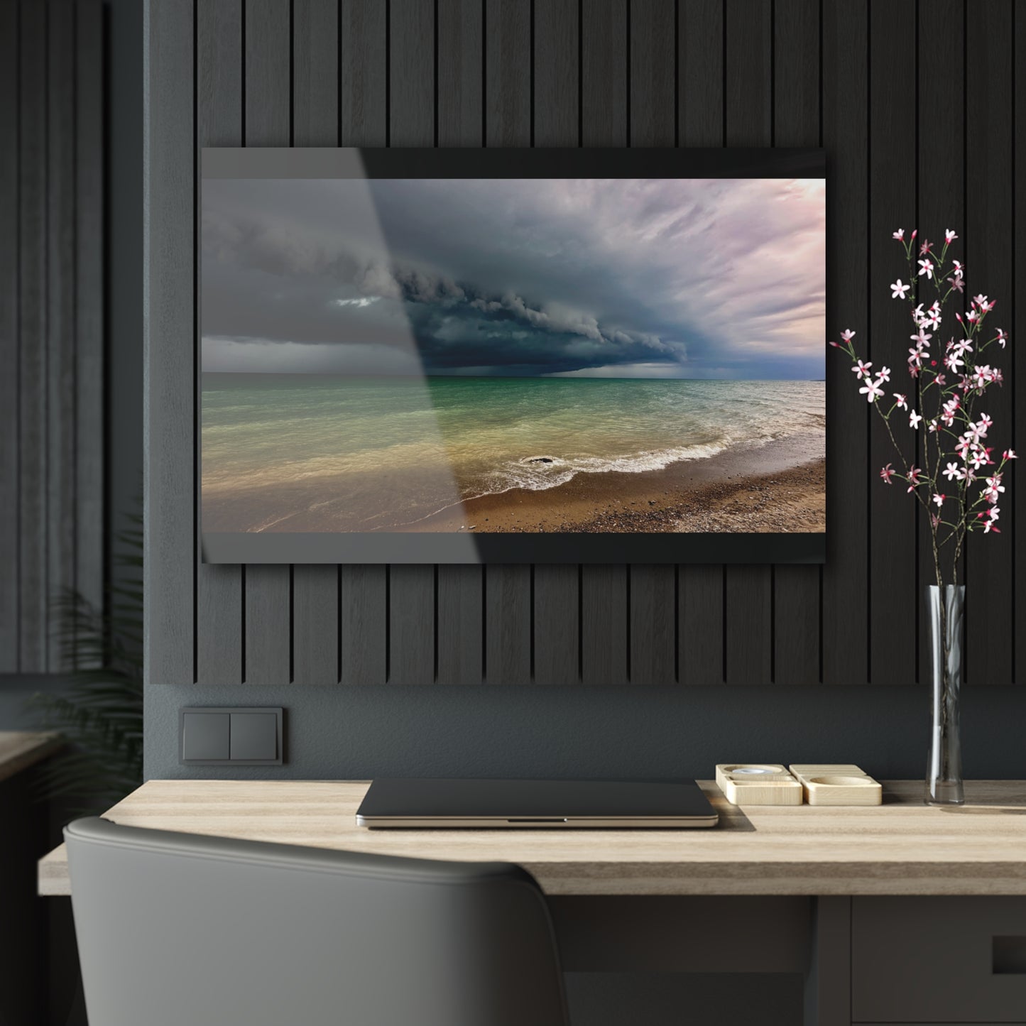 Lake Huron Storm Cloud June 2024 - Acrylic Prints