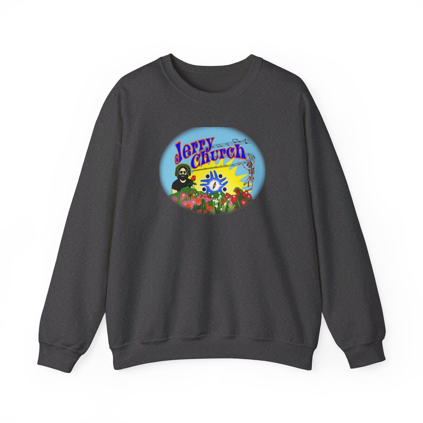 Jerry Church - Unisex Heavy Blend™ Crewneck Sweatshirt