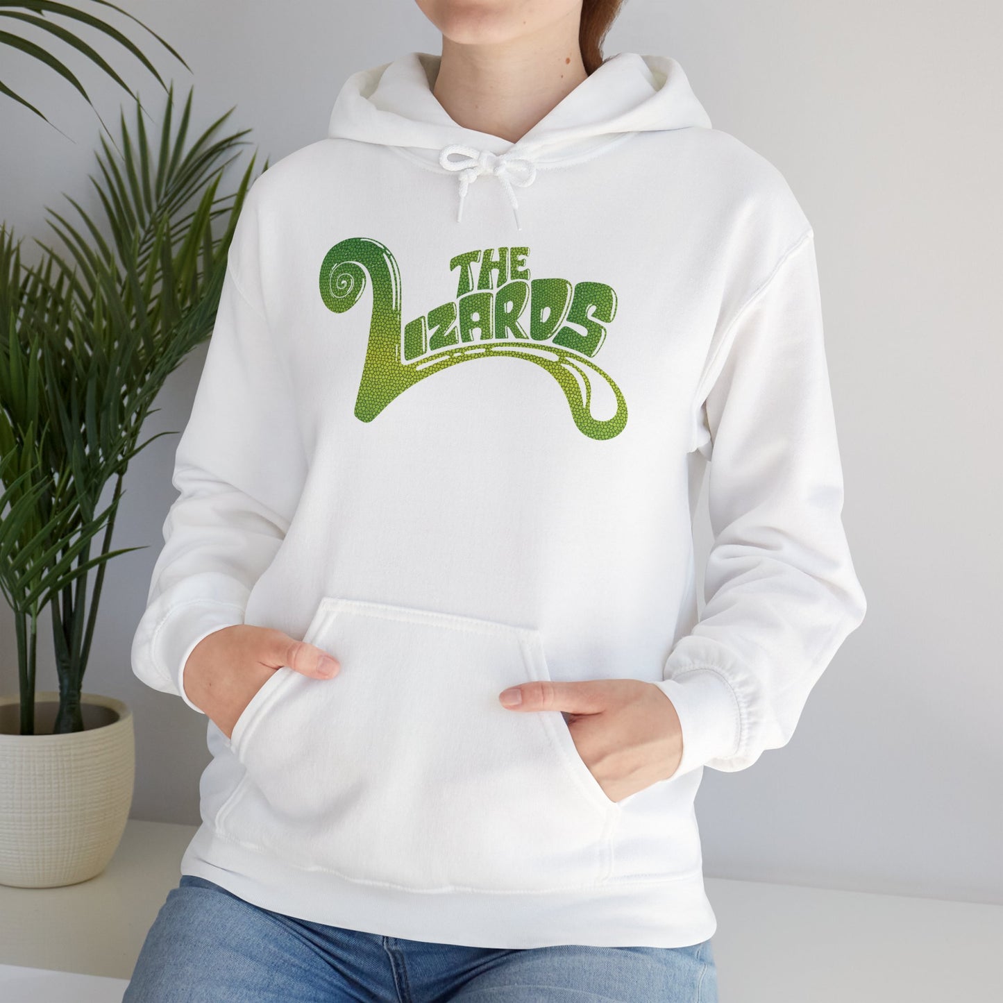 Unisex Heavy Blend™ Hooded Sweatshirt - Lizards OG Scales Logo