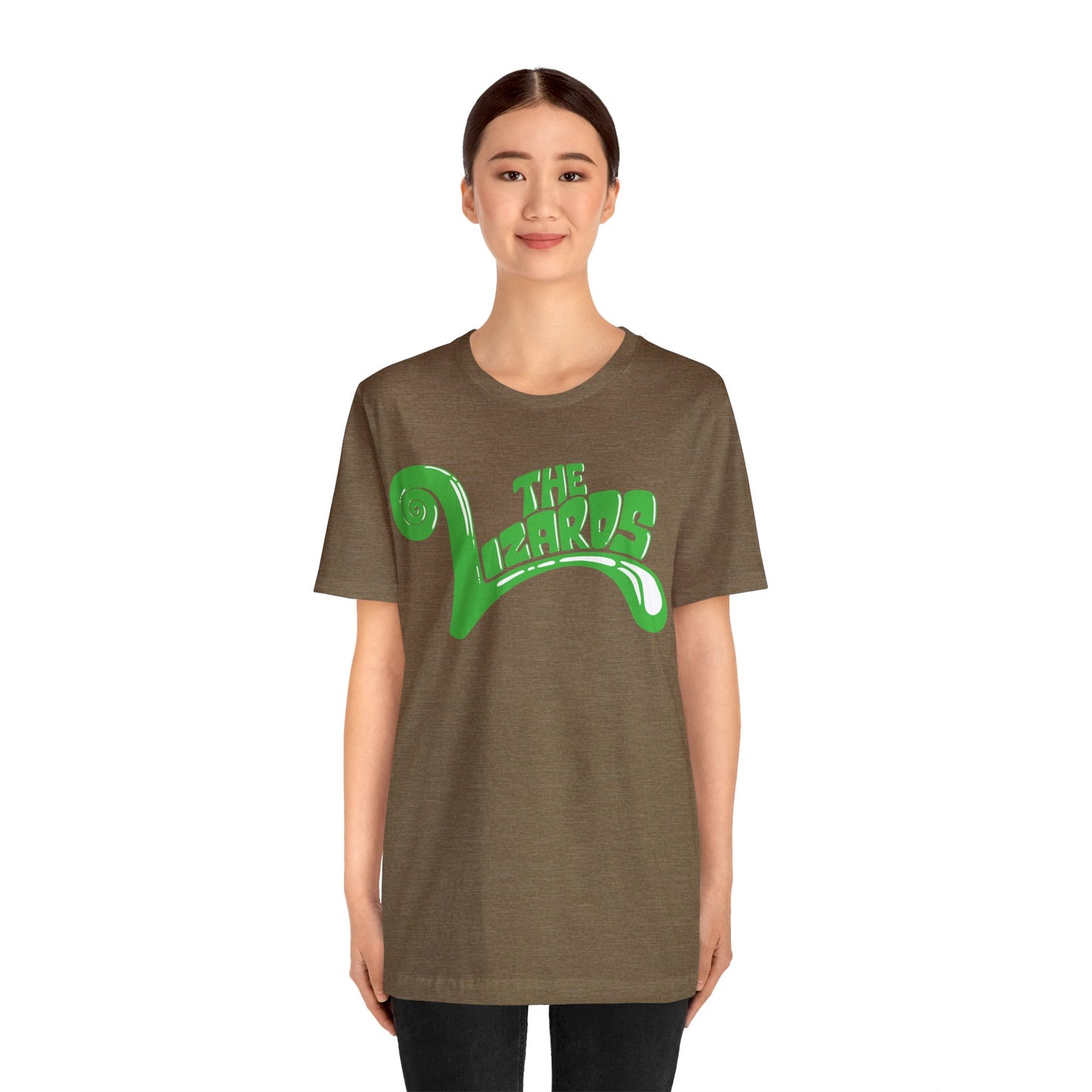 Unisex Jersey Short Sleeve Tee - Lizards OG Smooth Logo