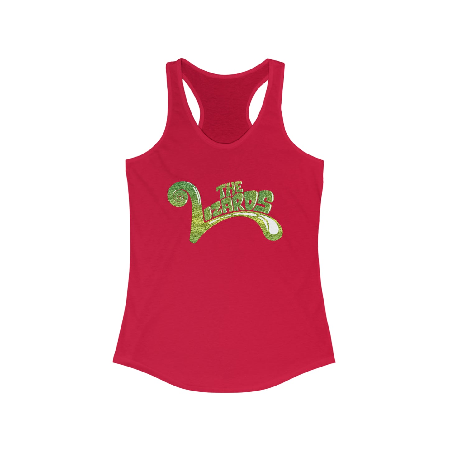 Women's Ideal Racerback Tank - Lizards OG Scales Logo