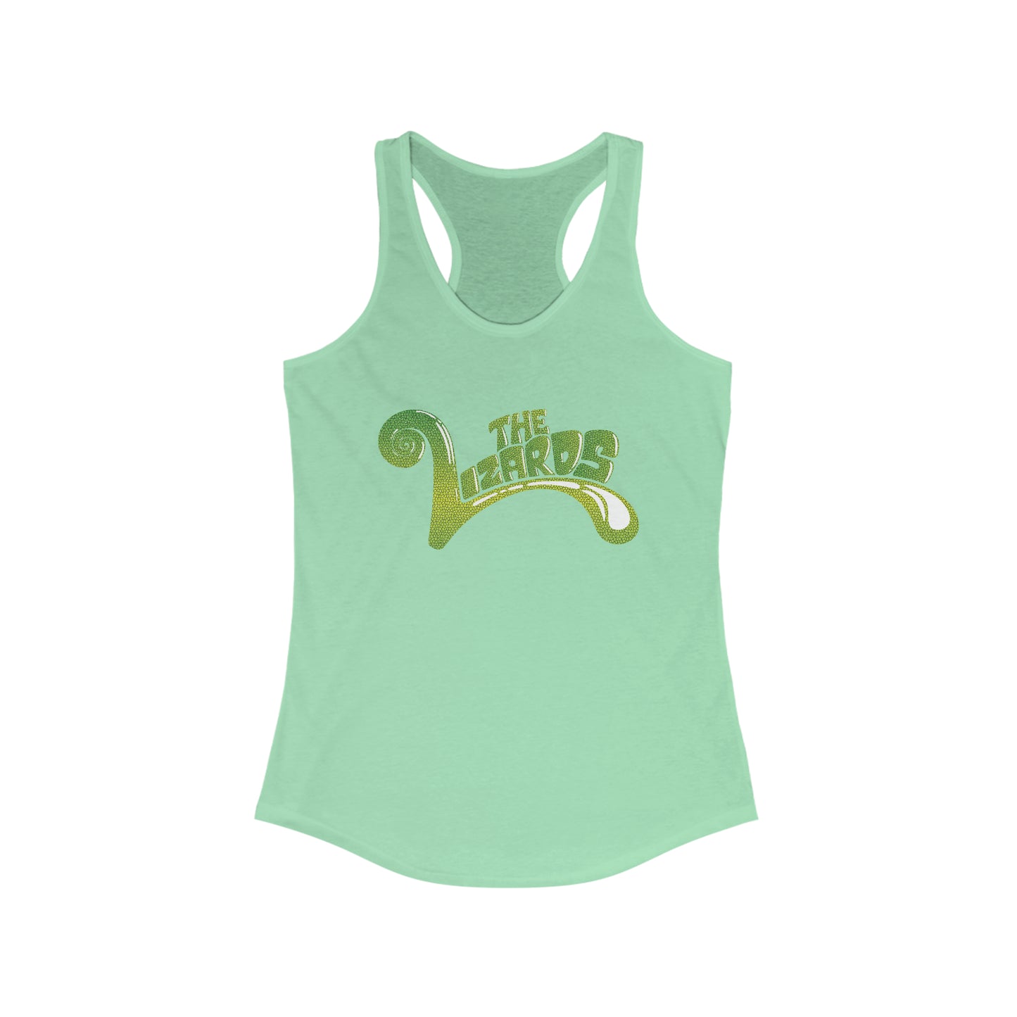 Women's Ideal Racerback Tank - Lizards OG Scales Logo