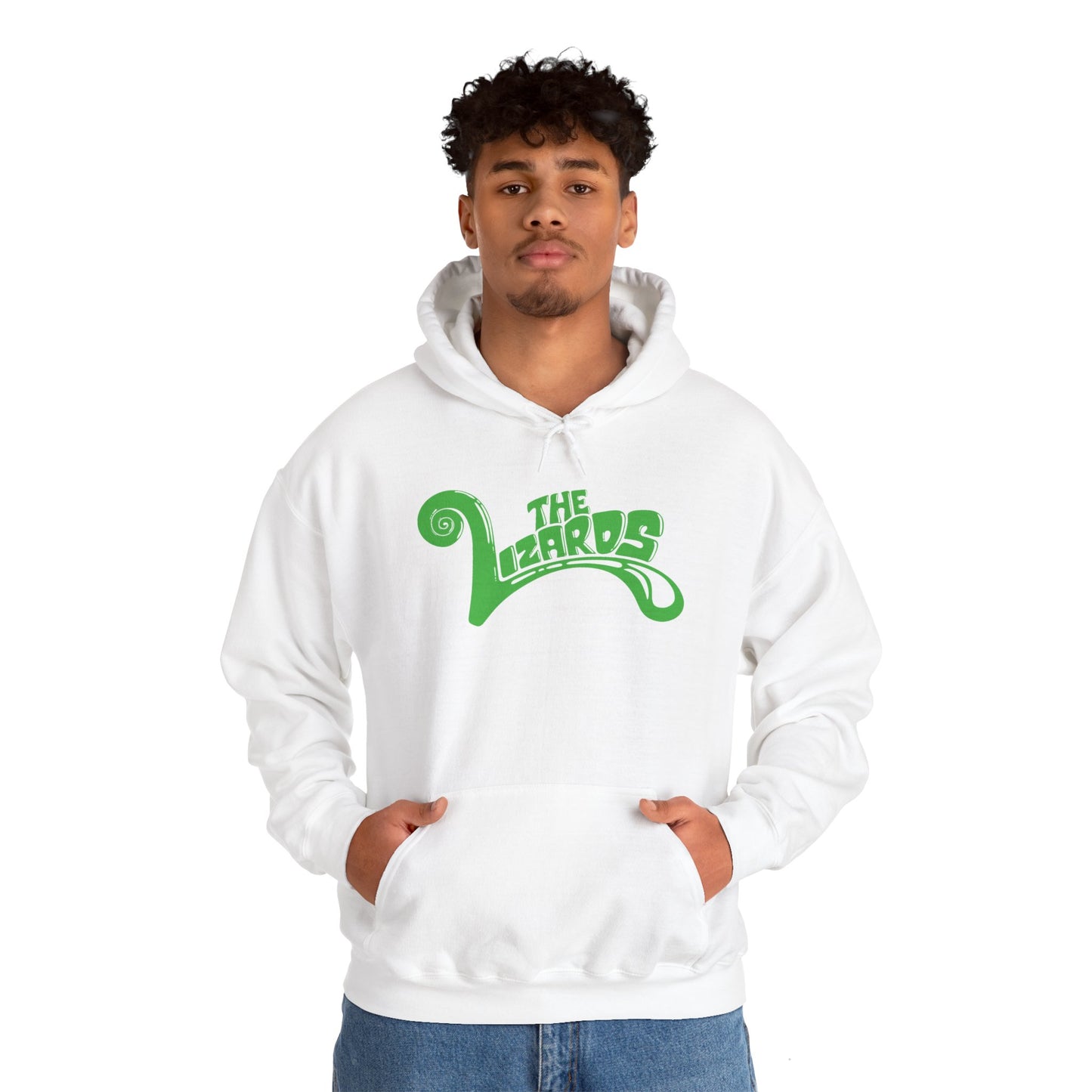 Unisex Heavy Blend™ Hooded Sweatshirt - Lizards OG Smooth  Logo