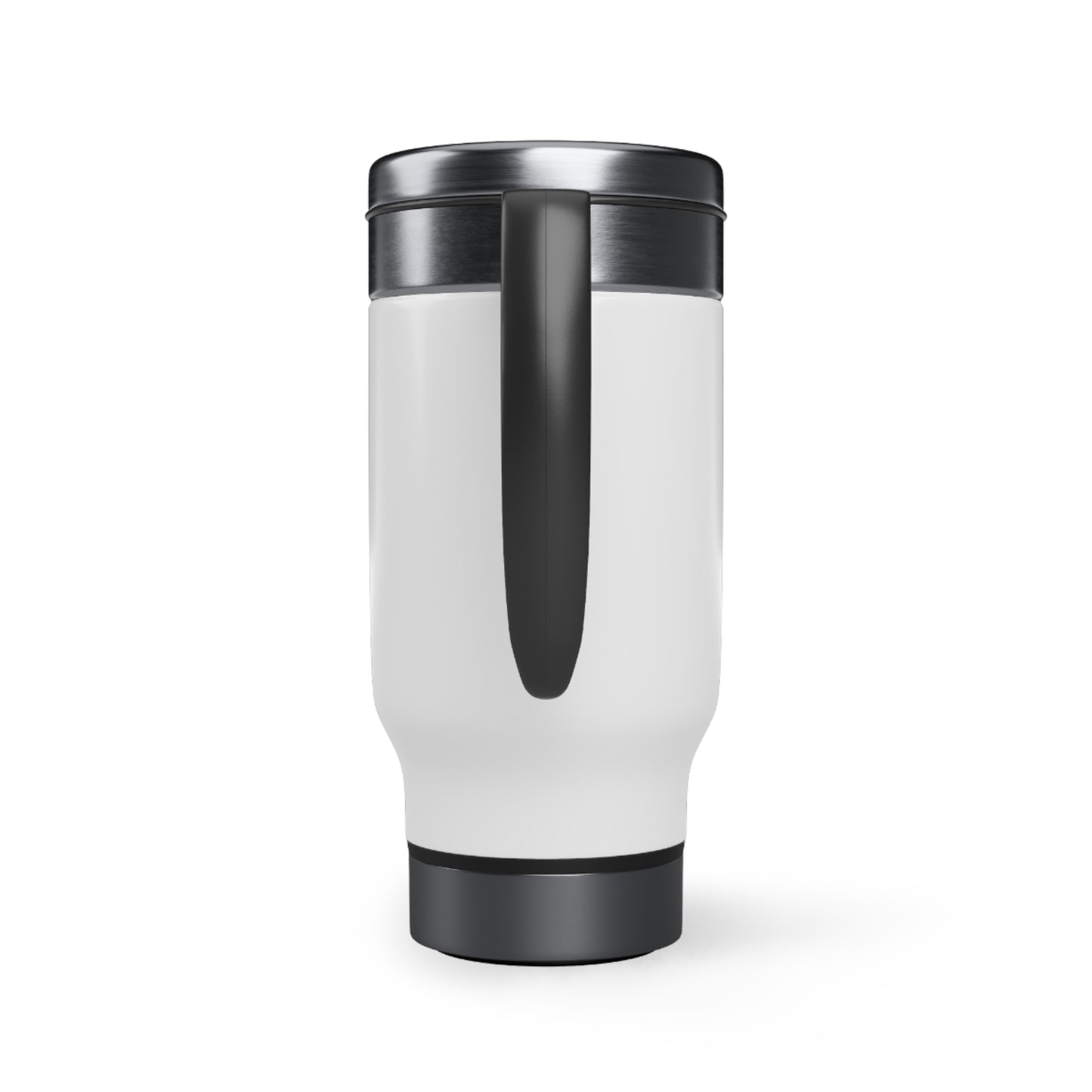 Jerry Church - Stainless Steel Travel Mug with Handle, 14oz