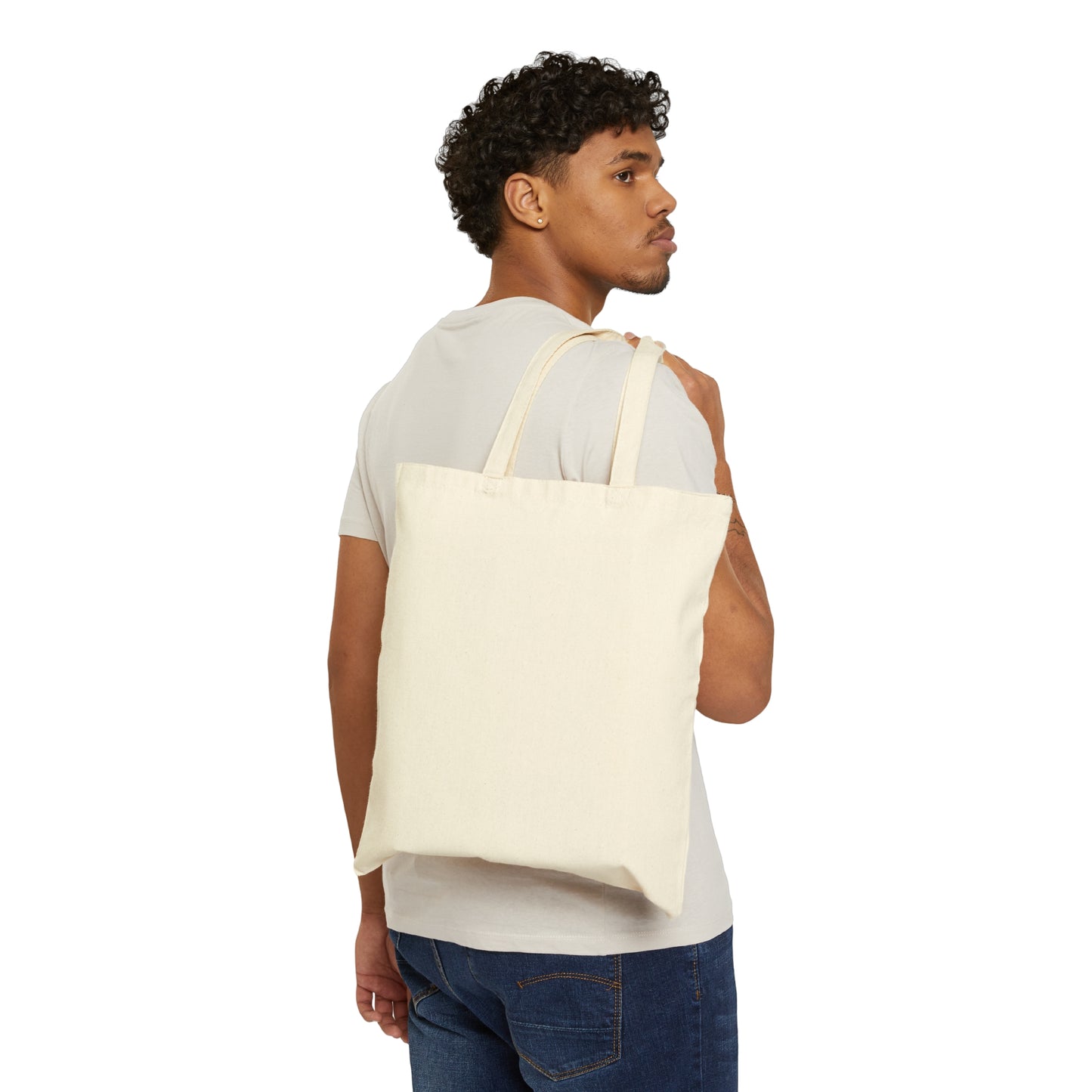 Jerry Church Cotton Canvas Tote Bag