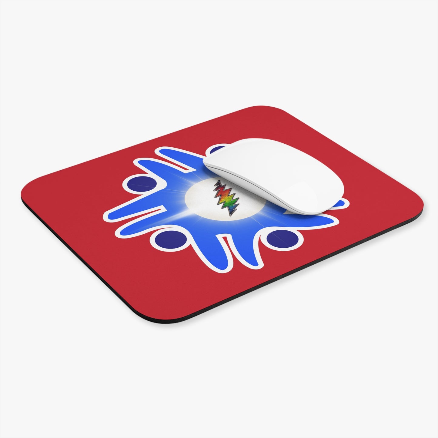 nognuisagoodgnu Red Mouse Pad (Rectangle)