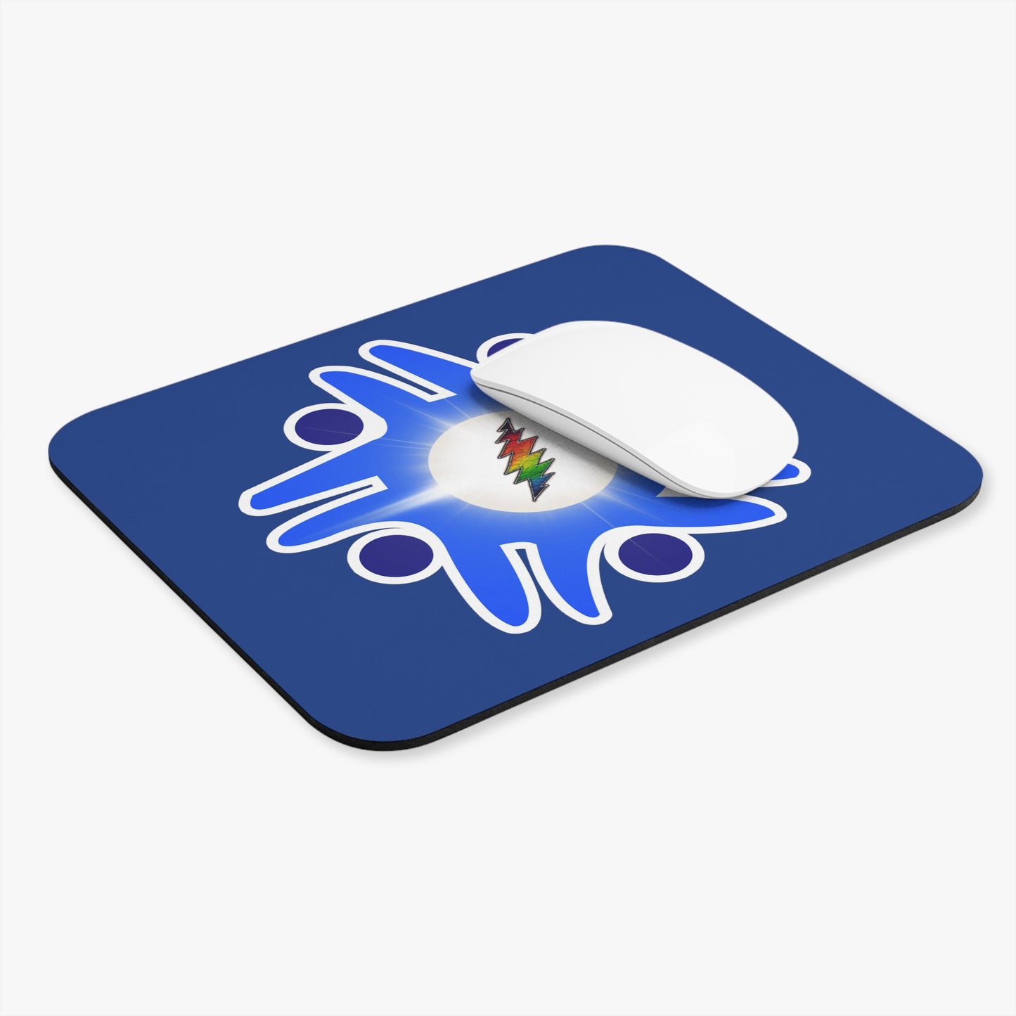 nognuisagoodgnu Dark Blue Mouse Pad (Rectangle)