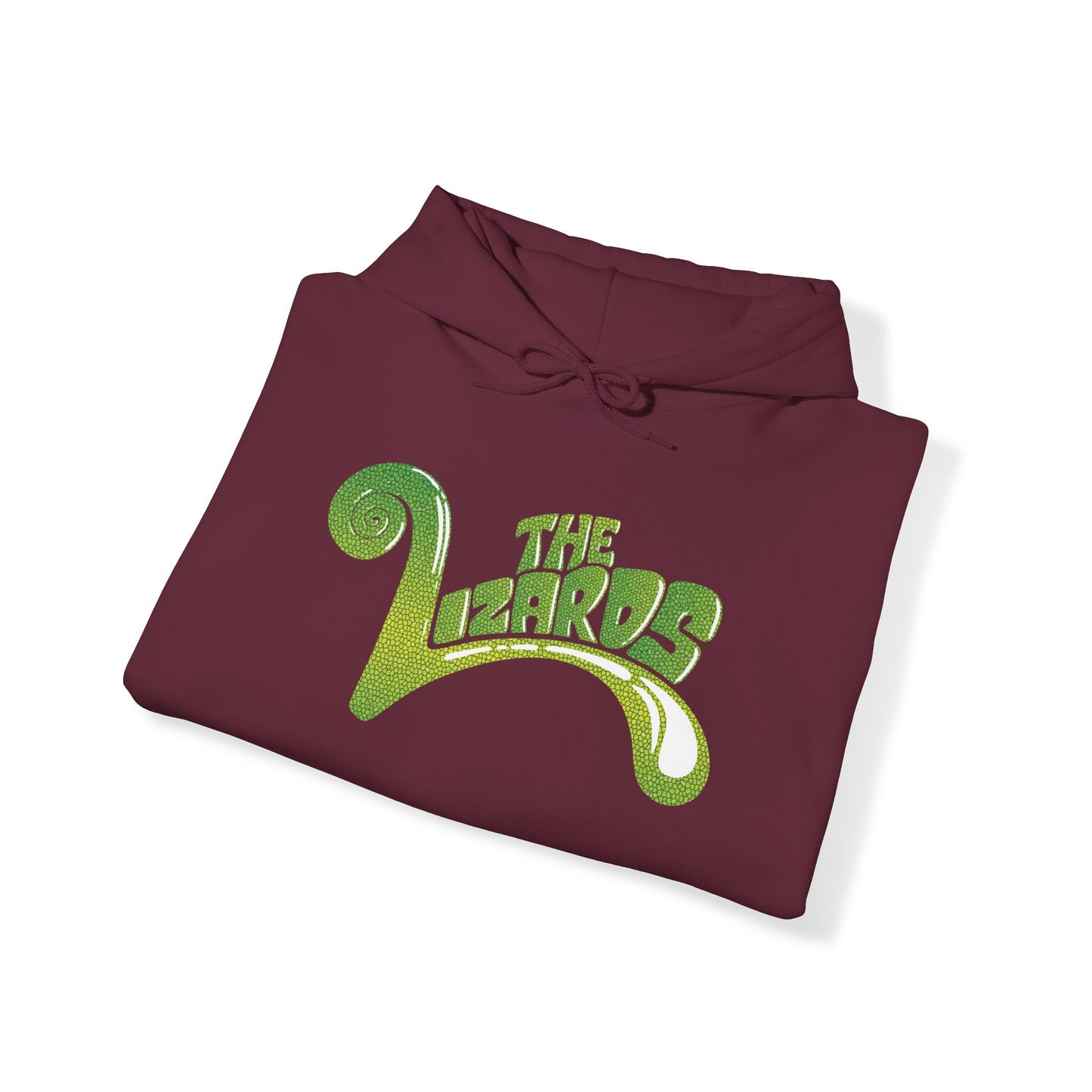 Unisex Heavy Blend™ Hooded Sweatshirt - Lizards OG Scales Logo