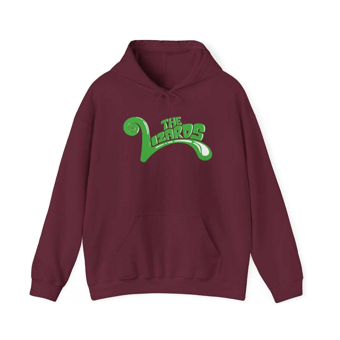 Unisex Heavy Blend™ Hooded Sweatshirt - Lizards OG Smooth  Logo