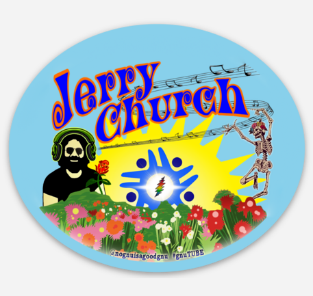 1 x Jerry Church Sticker